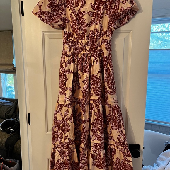 Anthropologie iconic Somerset Maxi Dress size xxs - Picture 7 of 9